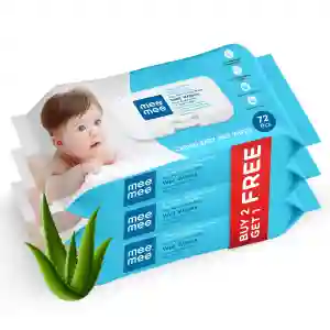 Mee Mee Caring Baby Wet Wipes with lid