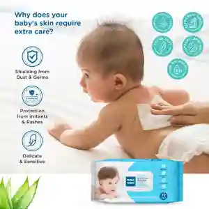 Mee Mee Caring Baby Wet Wipes with lid